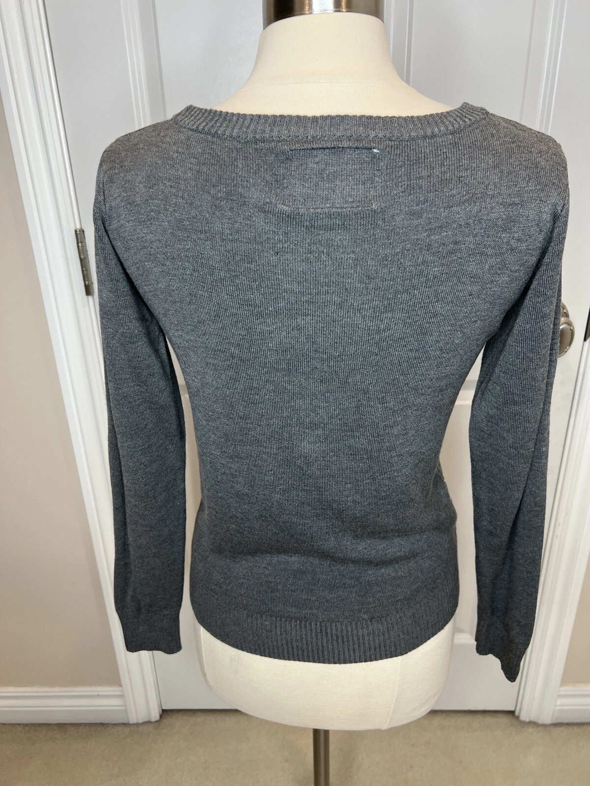 Tipsy Elves Sequin Santa Snow Flake Ugly Christmas Sweater Size Medium