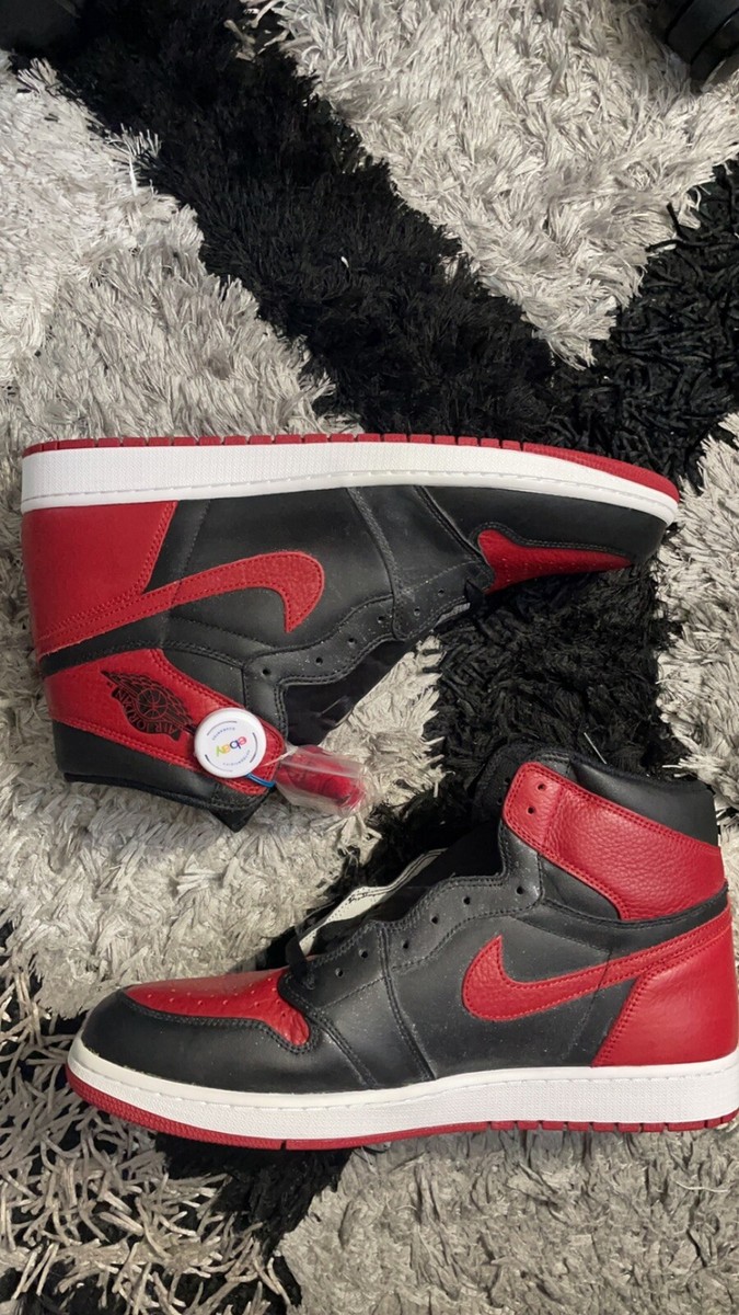 NIKE ナイキ AIR JORDAN 1 RETRO HIGH OG 2016 Size 16 - Jordan 1 Retro OG High Banned, Bred 2016 | eBay