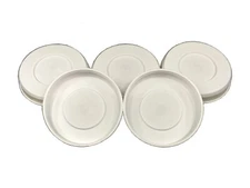 40 White Plastic Round Tube End Plugs Caps 2.75in 69.9mm Mailing and Packaging