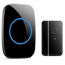 Door Chime When Door Opens FullHouse Door Sensor Wireless Entry Alarm with 10...
