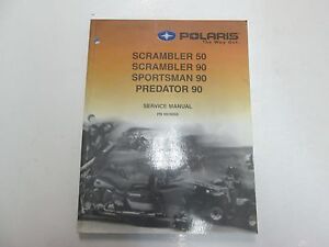 2003 Polaris Scrambler Sportsman Predator 50 90 Service Manual ATV