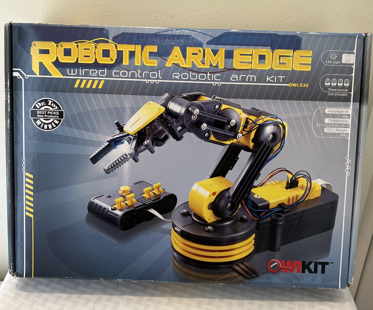 【新品・未使用】OWI Inc ロボットアームエッジ | OWI-535 OWI-535 Robotic Arm Edge Wired Control Robotic Arm Kit Educational