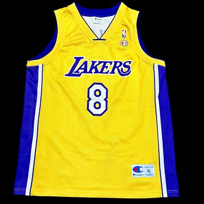 NEUW Champion EU KOBE Lakers NBA Trikot Basketball Jersey Air Jordan Shaq LeBron