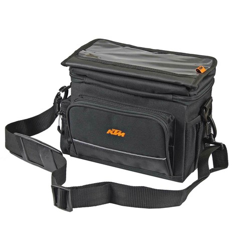 KTM Lenkertasche Europa Map schwarz orange Fahrradtasche Fahrrad Klick Fix  - Bild 1 von 6