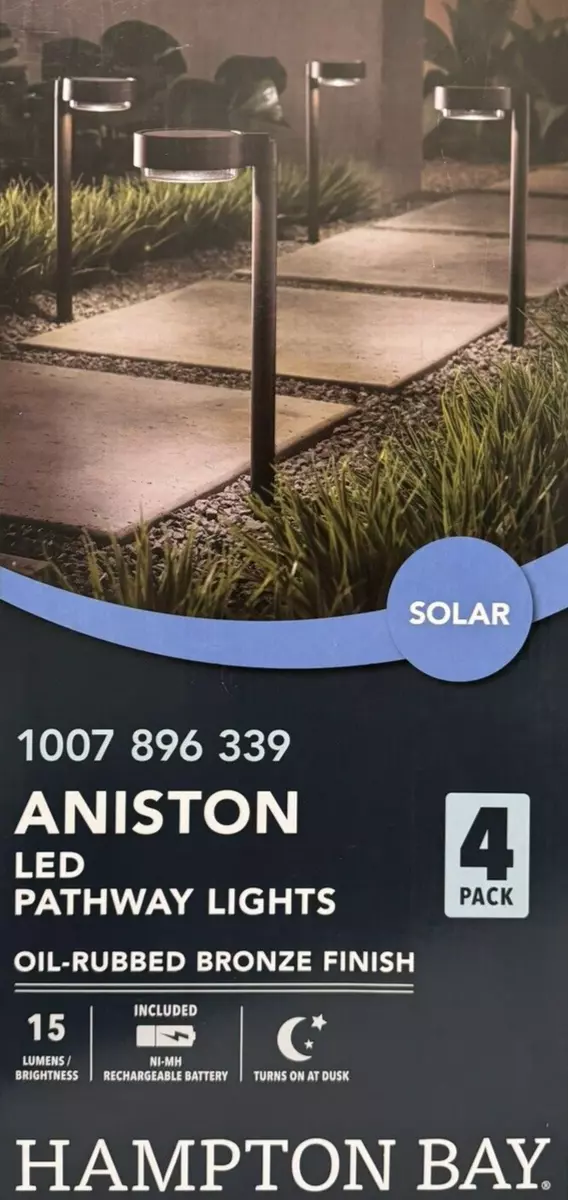 Led pathway sale lights hampton bay