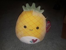 NEW SUPER RARE 8" SQUISHMALLOWS MAUI PINEAPPLE VALENTINES DAY