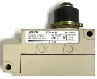 OMRON LIMIT SWITCH ZY2-2-2S 15A 125/250/480VAC 1/8HP-125VAC 1/4HP