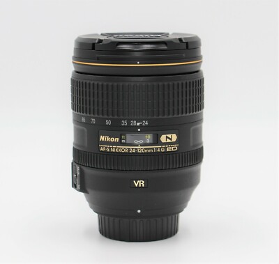 Nikon AF-S 24-120mm F/4G ED VR Kit Lens - 1 Year Warranty - FREE