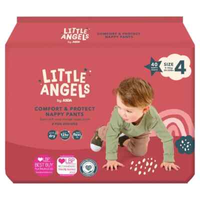 Pampers Baby Dry Pampers Pants Size Asda LITTLE ANGELS By ASDA