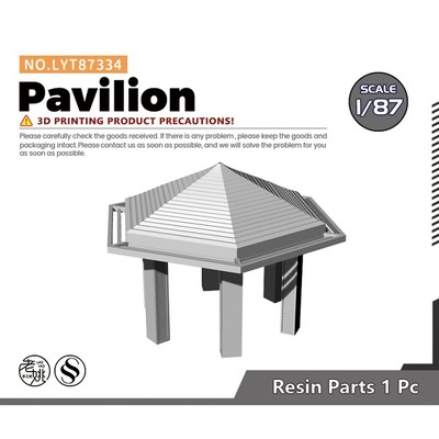 Yao's Studio LYT87334 1/87 Scene Model Pavilion