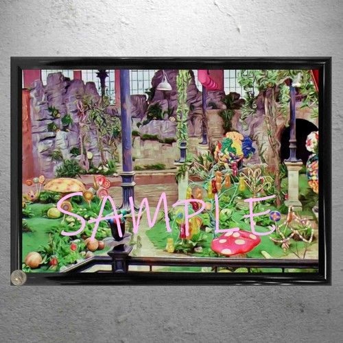 Willy Wonka Chocolate Candy Room Scene Art Artwork Framed Poster Print Ebay