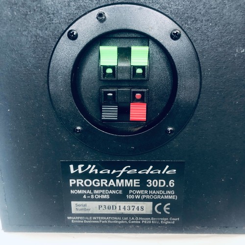 WHARFEDALE Programme 30D.6 - 50 Watt RMS Stereo Speakers - Black - Picture 13 of 19