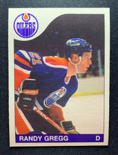 1985-86 O-Pee-Chee #199 Randy Gregg Oilers