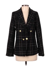 Just Fab Women Black Blazer Xs