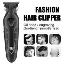 Kemei 2269 Barber Cordless Hair Trimmer 0mm Zero Gapped Carving Hair Clipper Kit