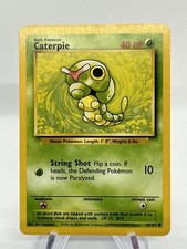Caterpie Base Set Pokemon Card Vintage WOTC 45/102