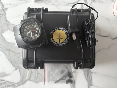 MTM SPECIAL OPS Black Quartz Men's Wristwatch with Case & Papers
