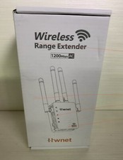 WiFi Range Extender - Hwnet 1200Mbps AC Frequency Range 2.4 GZhz  5.8 GHz
