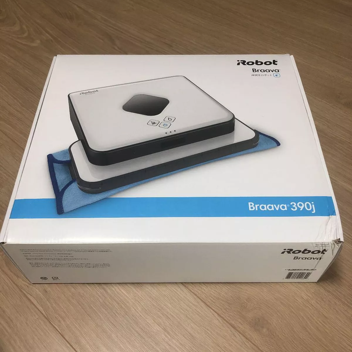 IROBOT Buraba 390J Floor wiping robot Wipe from water wiped 2020 white