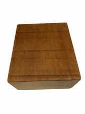 Figured Spanish Cedar 4x 4x 2- Wood Turning Bowl Blank– Free US Shipping