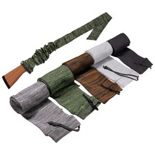 Calcetín de pistola de 1/3/6 piezas tratado de silicona 54" para fundas de escopetas de rifle cubierta protectora