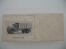 Lee Town HO Model Kit 432-3001: B-42 Mack Stake Truck