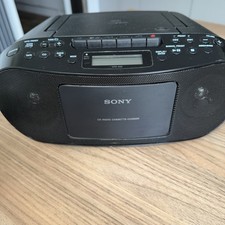 Sony CFD-S50 Portable Mega Bass Radio CD Tape Player- CD NOT WORKING 