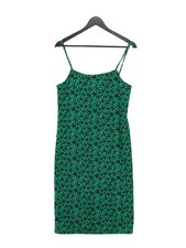 brave soul Bodycon Midi Dress L in Green