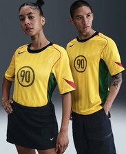 Size L - Nike X Total 90 Dri-Fit Soccer Jersey Yellow IB4218-719