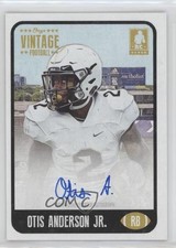 2021 Onyx Vintage Auto Blue Ink /400 Otis Anderson Jr #FAOA Auto 3wu