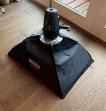 Flash da studio Metz Mecastudio BL-200 con softbox SB 50 - 70