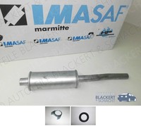 Imasaf ESD Auspuff Endtopf für Opel Rekord C 1.5 + 1.7 + 1.7S + 1.9 + 1.9 Sprint