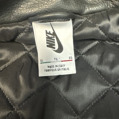 Stussy Nike Limited Italian Leather Jacket 1/25pcs made | eBay