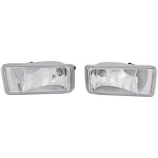 Left And Right Fog Light For Chevrolet Silverado 1500 2007-2015 Halogen W Bulbs