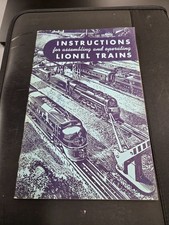 1949  Lionel Train Instructions for Assembling & Operating Lionel Trains