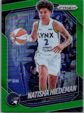 Natisha Hiedeman 2025 Panini Prizm WNBA Green #53 Minnesota Lynx