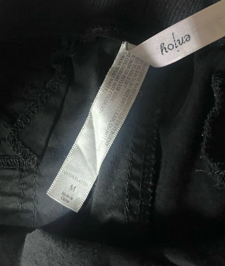 Pantalones de chándal Lorna Jane para mujer medianos negros tiro alto activos para salón damas Foto 4 de 4