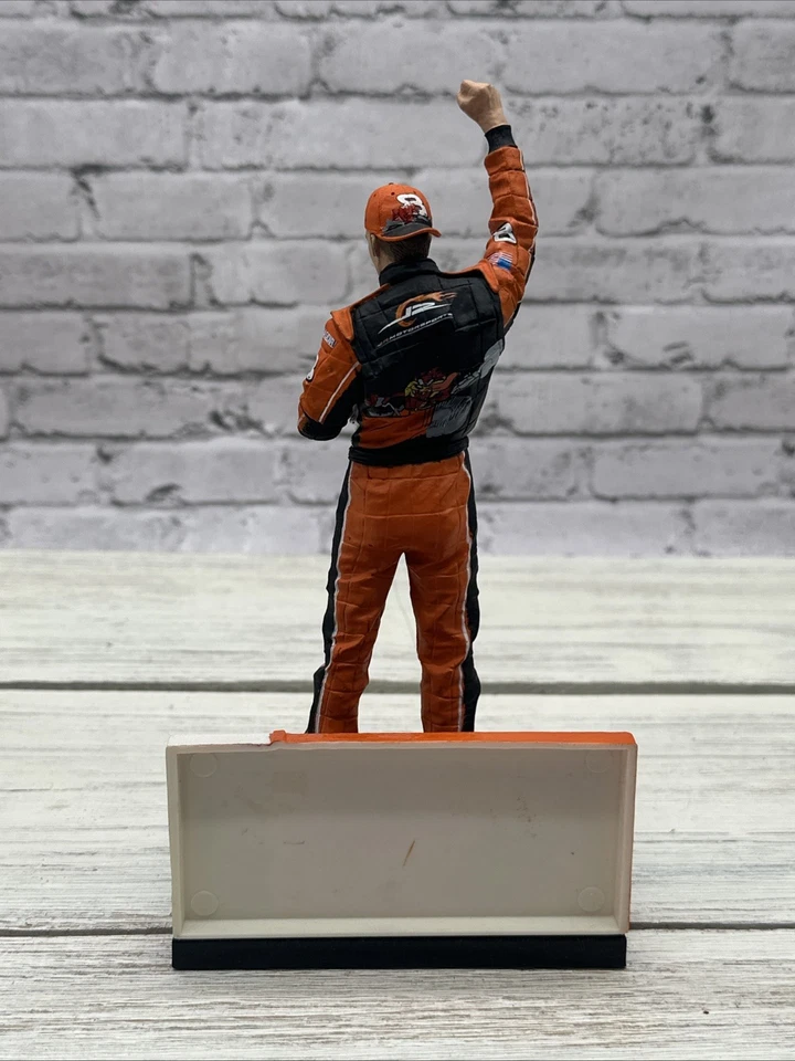 Dale Earnhardt, Jr. McFarlane Action Figure ORANGE NASCAR Racing Vintage 2004 - Image 2 of 2
