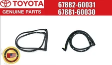 Toyota Genuine Land Cruiser 70 76 77 Back Door Weatherstrip Right & Left Set OEM