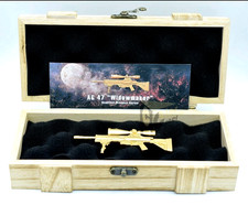 AG 47 Widowmaker Gun Shaped Gold Version 2oz Silver Coin 2025
