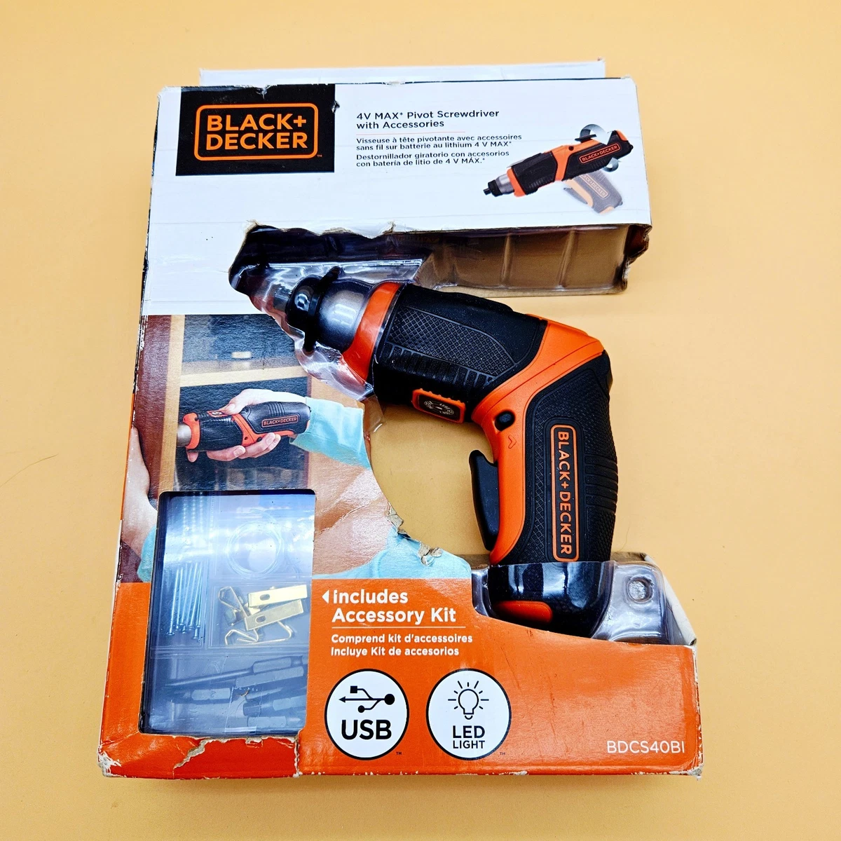 BLACK+DECKER Multi-Positional Screw Guns & Screwdrivers for sale