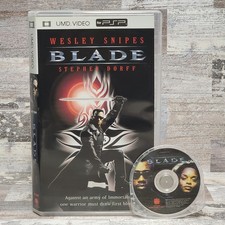Blade UMD, 2005 Marvel Vampires staring Wesley Snipes Sony PSP Case And Disc