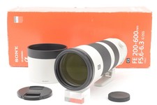  Top MINT Sony FE 200  600mm f/5.6  6.3 G OSS Telephoto Zoom Lens From JAPAN