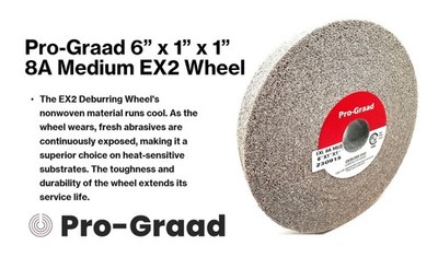 Pro-Graad EX2 Convolute Deburring Polishing Wheel