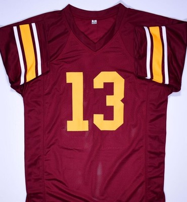 Todd Marinovich Autographed Maroon College Style Jersey- JSA W