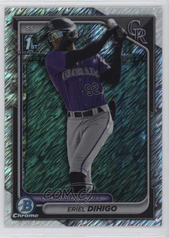 2024 Bowman Chrome Prospects Shimmer Refractor Eriel Dihigo #BCP-200