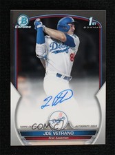 2023 Bowman Draft Chrome Prospect Auto Joe Vetrano #CDA-JV Auto 06iy