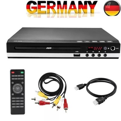DVD Player HDMI für TV   Region Free, USB, Mini Player mit Kabel +Fernbedienung