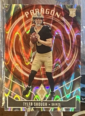 2025 Panini Phoenix - Paragon Silver Seismic/99 Tyler Shough RC New Orleans SP