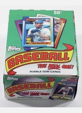 1990 Topps Baseball Wax Box 36 Sealed Packs